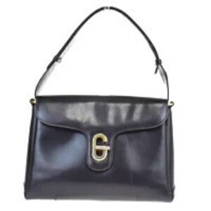 Gucci handbag distinctive interlocking G turnlock Black